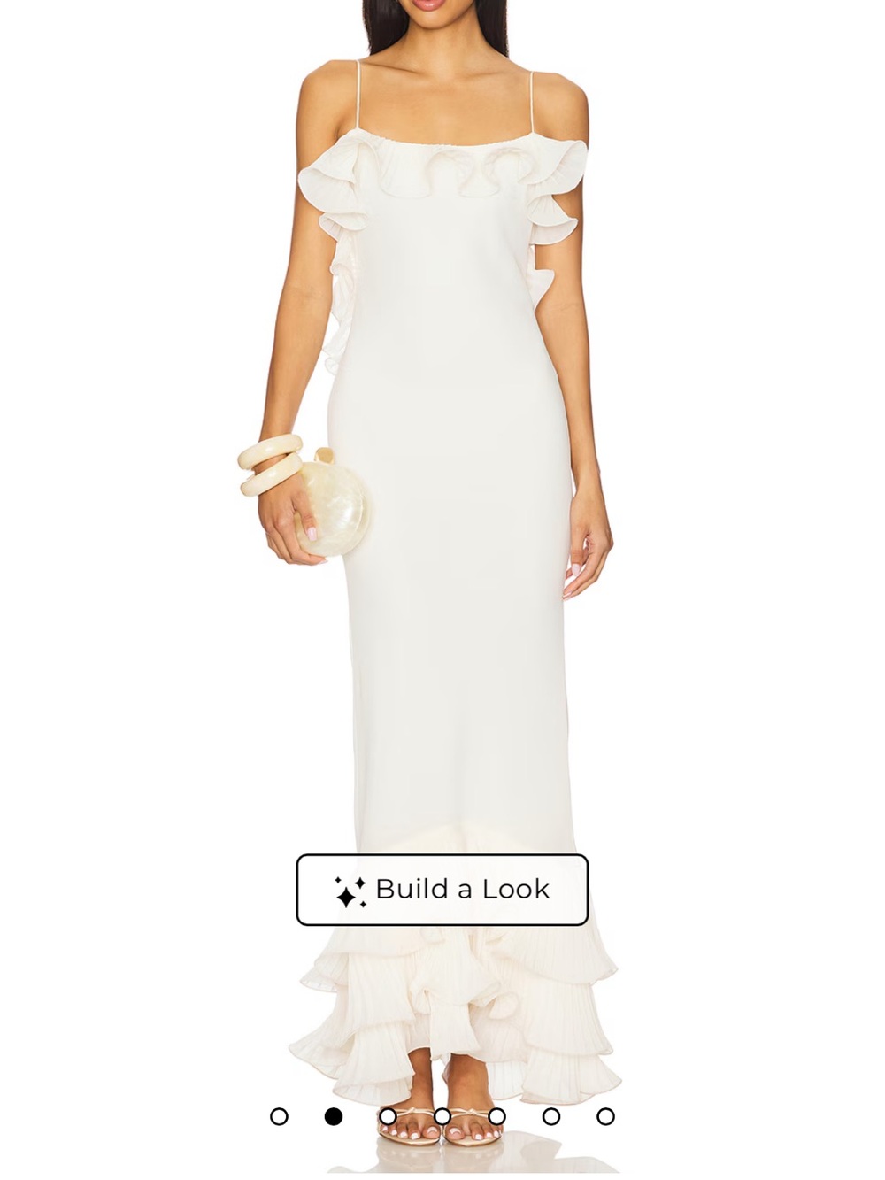 Delina Dress in Cream